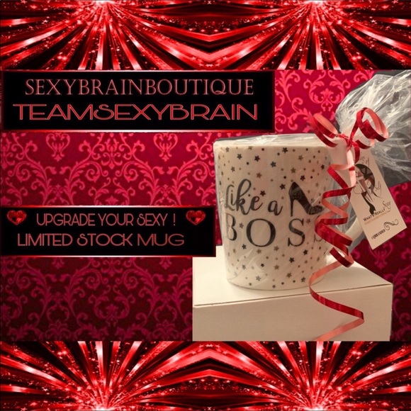 ππ SEXYBRAINBOUTIQUE: LIKE A BOSS MUG π 1TSBPICS  NEW NEVER USED - Picture 2 of 7